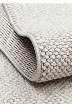 VALEN Gri Sisal Modern Dokulu Hav Toz Vermez Polyester Salon Mutfak Koridor Yatak Odası Halısı - Gri