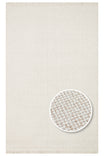 VALEN Beige Sisal Modern Textured Pile Non-Shedding Polyester Living Room Kitchen Hallway Bedroom Rug - Beige