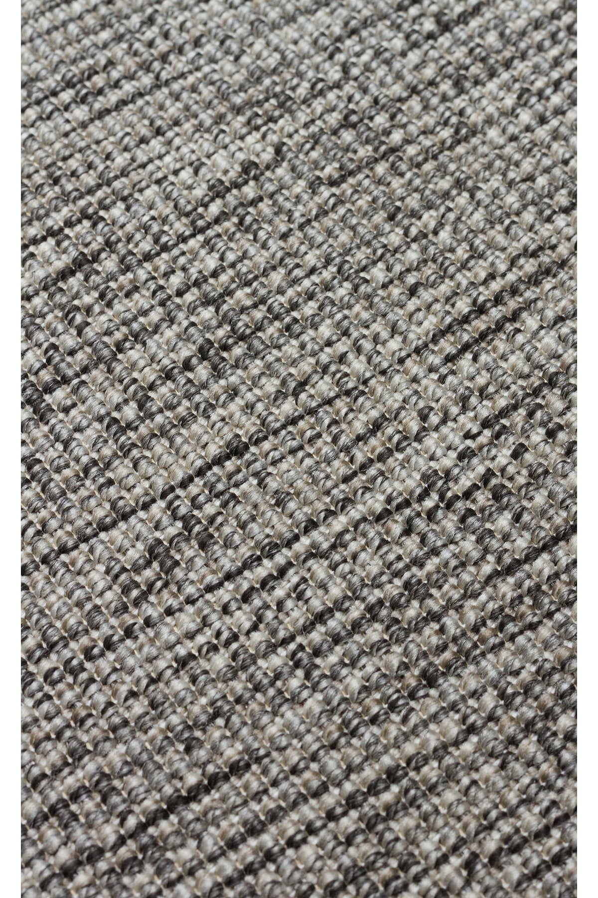 COSTA SISAL Kolay Temizlenebilir Kilim Hav Vermez Gri Bordürlü Hasır Dokulu Salon Halısı - Turkuaz