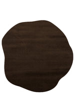 VERA MULTI MORPHEAN Amorphous Soft Brown Modern Decorative Micro Polyester Minimal Living Room Rug