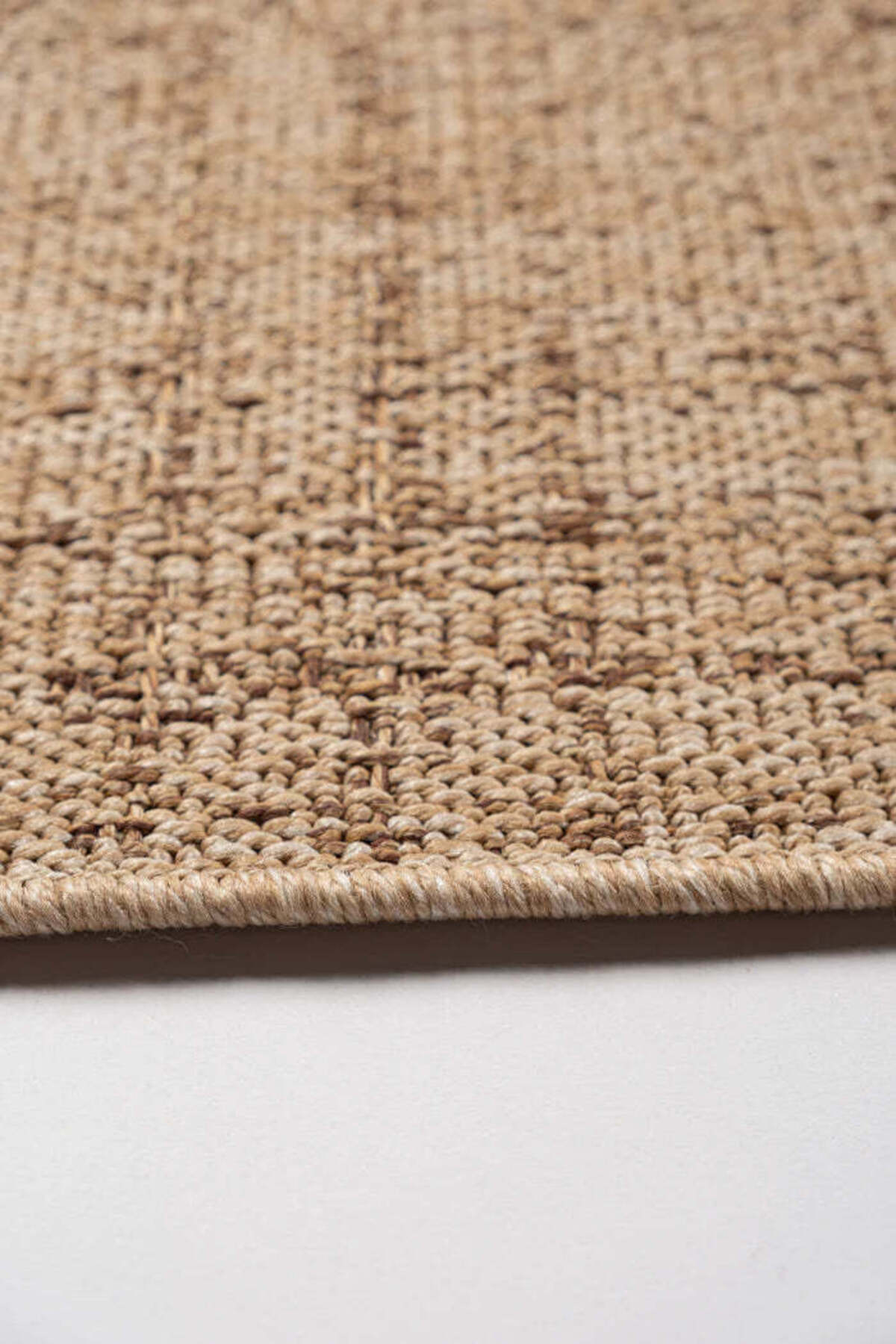 LUKY Sisal Bej Kilim Jüt Doğal Hasır Dokulu Modern Bohem Balkon Salon Mutfak Antre Halısı - Bej