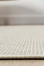 KORDANO Doğal Sisal Dokulu Modern Krem Kilim Kolay Temizlenebilir İskandinav Salon Halısı - Haki