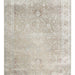 Toscana Retro Patterned Grey Overdyed Luxury Woven Soft Touch Classic Rayon Viscose Living Room Rug