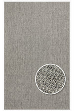 COSTA SISAL Non-Shedding Grey Easy-to-Clean Rug Modern Bedroom Kitchen Living Room Carpet