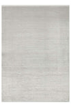 Minimal Elite Solid Grey Modern Machine Woven Living Room Rug – Stylish and Soft Texture