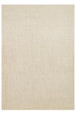 Coopy Pure Wool and Viscose Hand-Woven Bohemian Beige Rug – Natural Colored, Thick Textured, Scandinavian Style