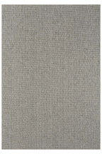 KORDANO Doğal Sisal Dokulu Modern Gri Kilim Kolay Temizlenebilir İskandinav Salon Halısı - Metalik