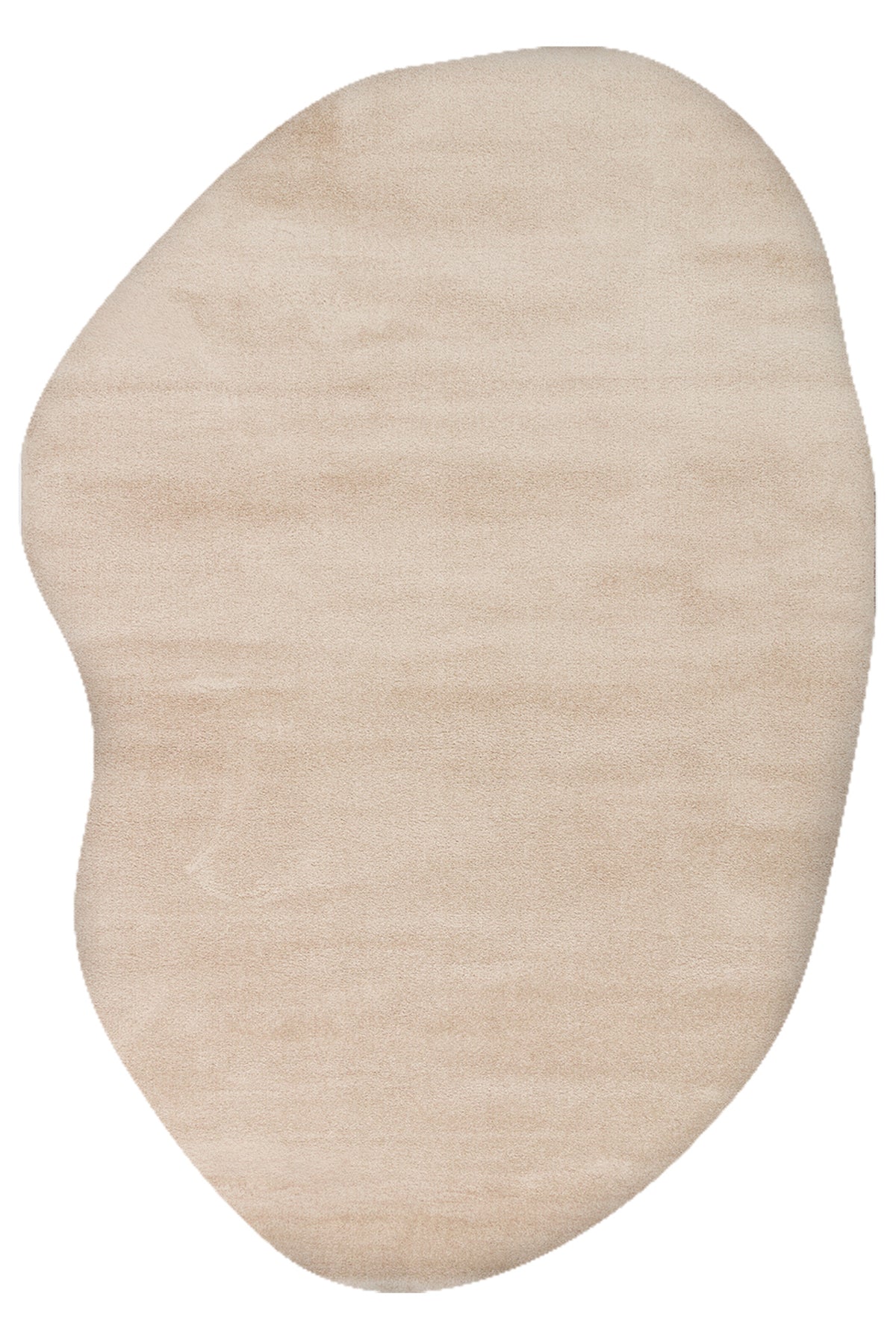 Vera Morfea Bej Asimetrik Halı Hav Toz Vermez Yumuşak Tuşeli Modern Yatak Odası Koridor Salon Halısı - Bej