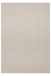 ARIA Open Beige Hand-Woven Wool Cotton Natural Textured Modern Scandinavian Living Room Rug - Beige