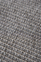 Sisalo Suit Gray Natural Sisal Jute Look Modern Bohemian Scandinavian Minimalist Living Room Rug - Gray