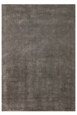 Hand-Woven Anthracite Linen Modern Living Room Rug – Soft-Textured, Natural and Stylish Design