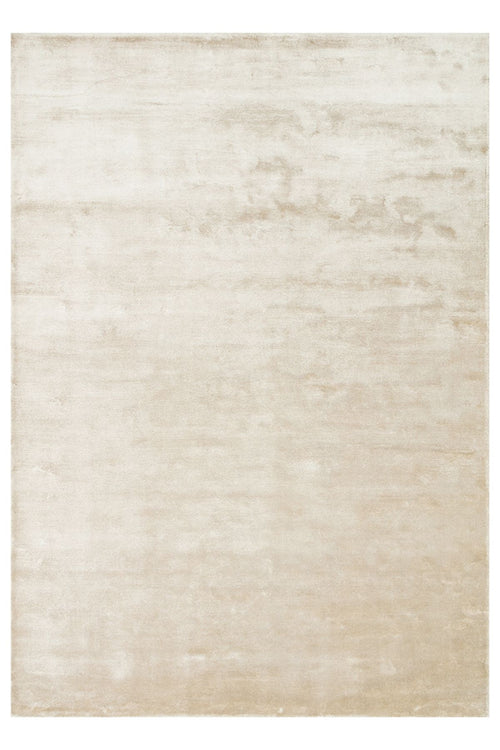 Alure Kum Rengi El Dokuma Saf Bambu Halı Lüks Yumuşak Minimalist Modern Salon ve Oturma Odası Halısı - Sand