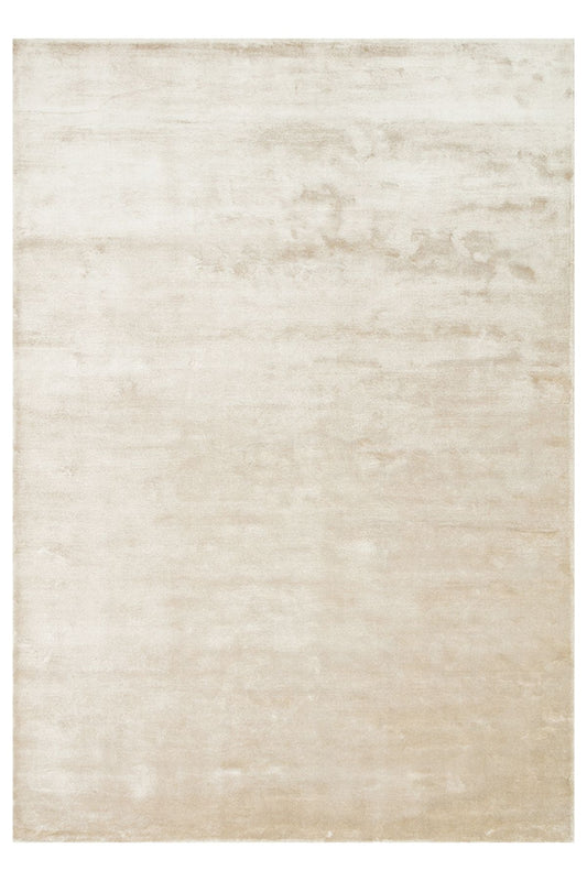 Alure Kum Rengi El Dokuma Saf Bambu Halı Lüks Yumuşak Minimalist Modern Salon ve Oturma Odası Halısı - Sand