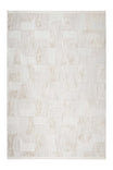 ASTRA Krem Modern Geometrik Halı Soft Patchwork Desenli Dokulu Yumuşak Koridor, Salon Halısı