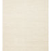 Emma Hand-Woven Cream Scandinavian Knitted Textured Wool Flatweave Modern Bedroom Living Room Rug - Cream
