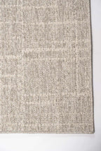 LUKY Sisal Gray Kilim Jute Natural Woven Modern Bohemian Balcony Living Room Kitchen Hallway Rug - Gray