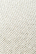 VALEN Beyaz Sisal Modern Dokulu Hav Toz Vermez Polyester Salon Mutfak Koridor Yatak Odası Halısı - Beyaz
