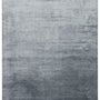 Alure Siyah El Dokuma Saf Bambu Halı Lüks Yumuşak Minimalist Modern Salon ve Oturma Odası Halısı - Charcoal