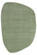 VERA MULTİ MORFEA Yeşil Amorf Yumuşak Modern Dekoratif Mikro Polyester Minimal Salon Halısı - Haki