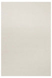 ARVEN Cream Wool Modern Textured Plain Premium Soft-Touch Living Room Rug - Cream