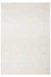Royal White Solid Shiny Soft Viscose Modern Area Rug Living Room Rug