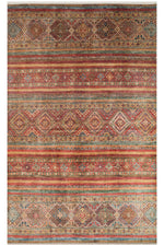 VERDA Non-Slip Washable Rug, Colored, Ancient Ethnic Pattern, Modern Thin Living Room Rug