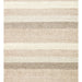 Emma Hand-Woven Beige, Ecru, Mink Scandinavian Braided Textured Striped Wool, Pileless Modern Living Room Rug - Gold