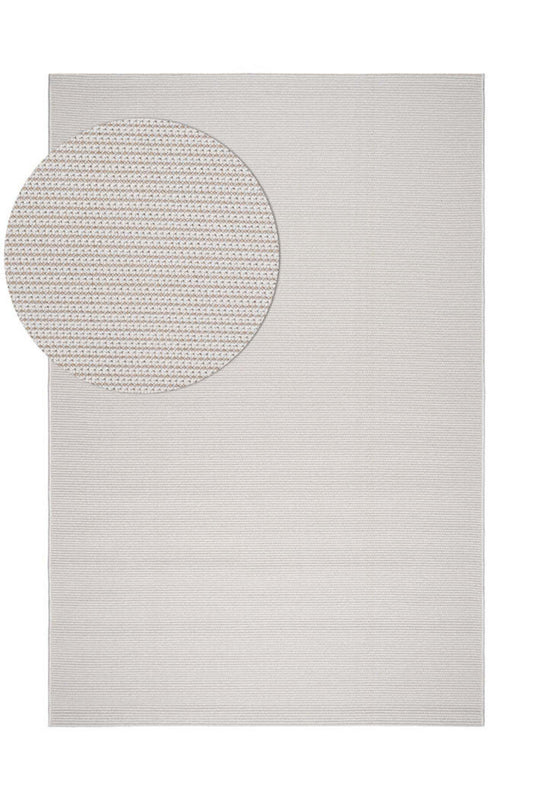 Sisalo Suit Krem Doğal Sisal Jüt Görünümlü Modern Bohem İskandinav Minimal Salon Halısı - Krem