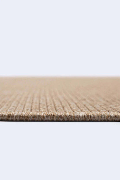 Sisalo Suit Bej Doğal Sisal Jüt Görünümlü Modern Bohem İskandinav Minimal Salon Halısı - Bej
