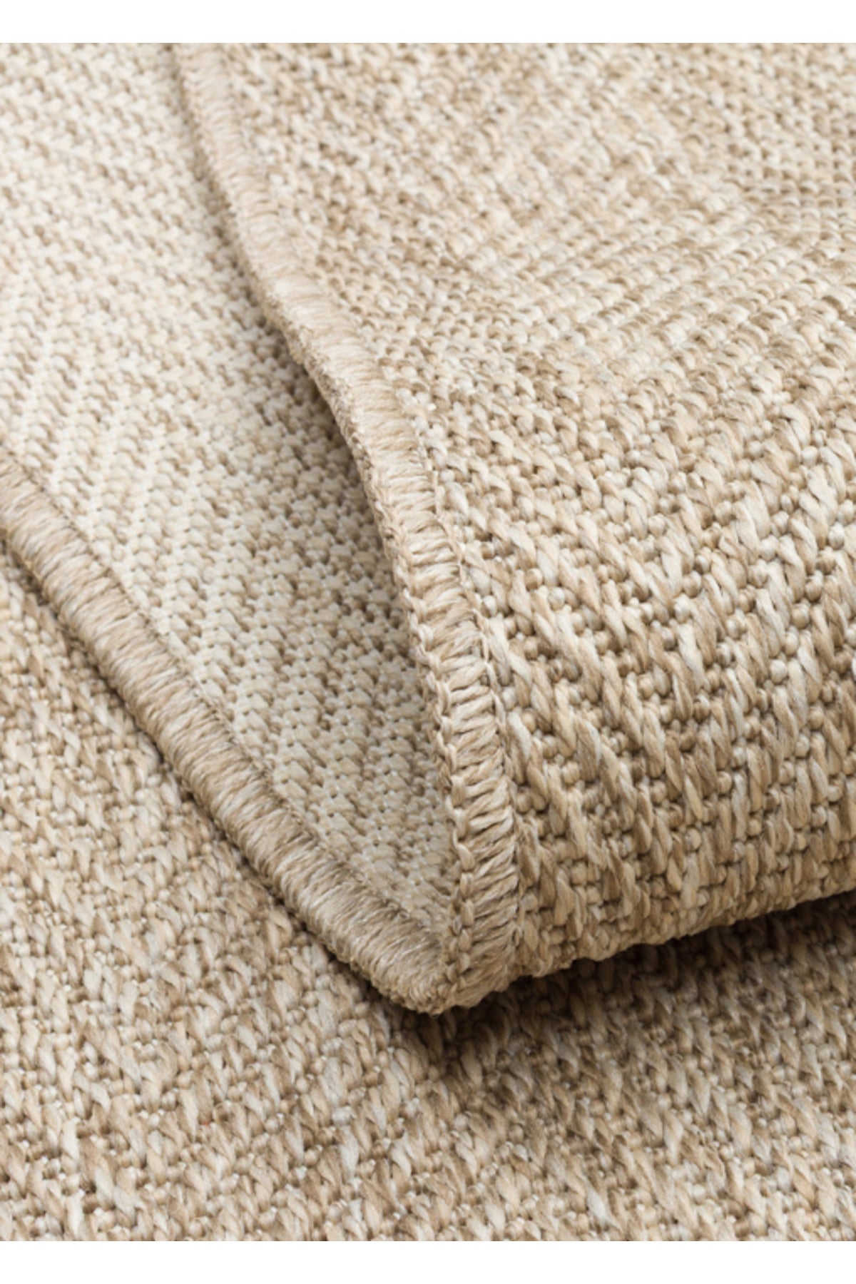 COSTA SISAL Açık Bej Hav Vermez Kolay Temizlenebilir Kilim Modern Yatak Odası Mutfak Salon Halısı - Lacivert