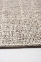 LUKY Sisal Gray Kilim Jute Natural Woven Modern Bohemian Balcony Living Room Kitchen Hallway Rug - Gray