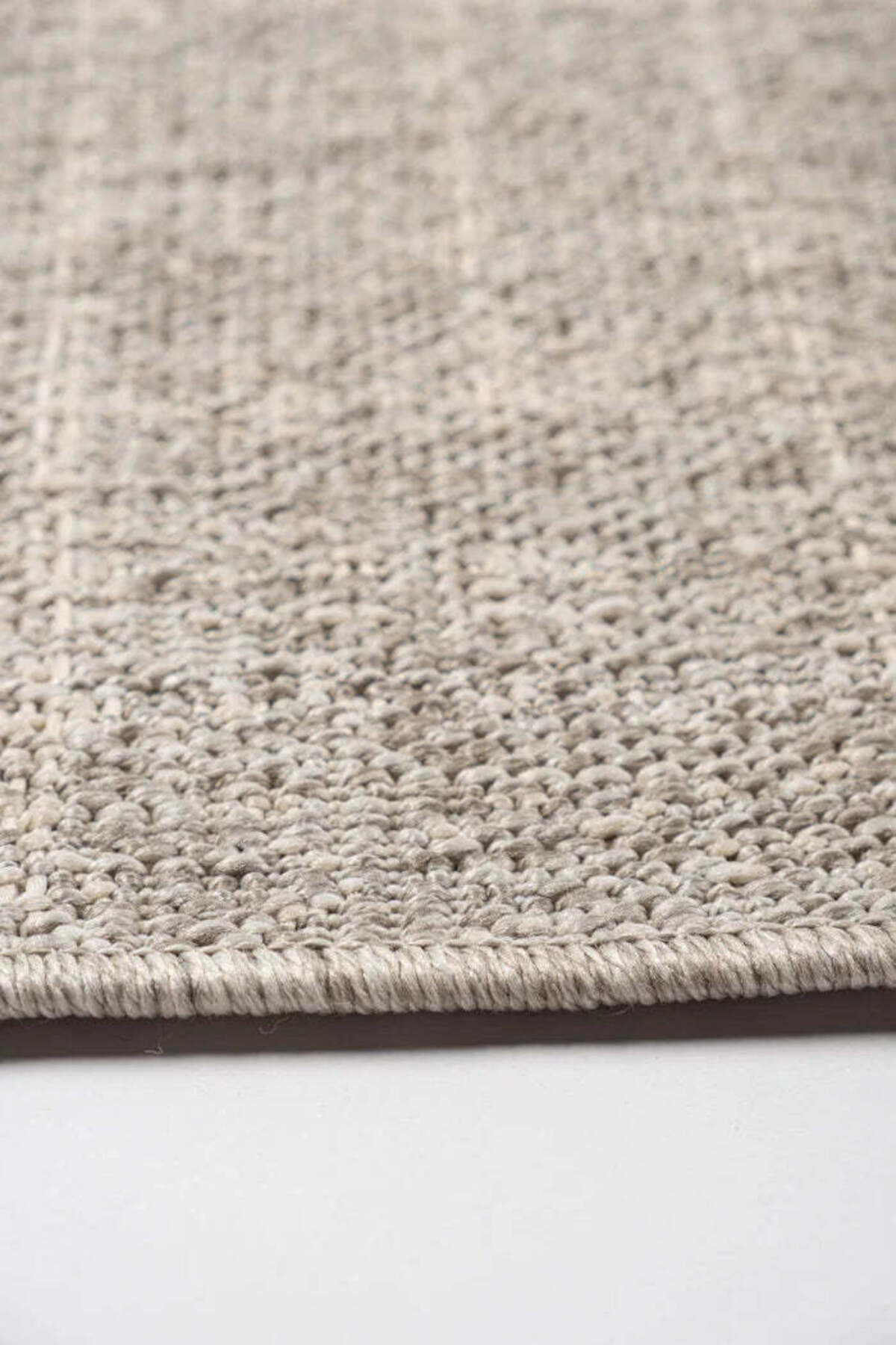 LUKY Sisal Gri Kilim Jüt Doğal Hasır Dokulu Modern Bohem Balkon Salon Mutfak Antre Halısı - Gri