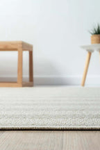 KORDANO Krem Balık Sırtı Dokulu Sisal Kilim Kolay Temizlenebilir İskandinav Salon Halısı - KREM