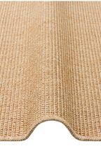 COSTA SISAL Hav Vermez Kolay Temizlenebilir Kilim Modern Bej Yatak Odası Mutfak Oturma Odası Halısı - Altın