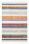 Colorful Ethnic Patterned Soft-Textured Modern Living Room Rug