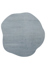 VERA MULTI MORPHEA Amorphous Soft Blue Modern Decorative Micro Polyester Minimal Living Room Rug