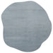 VERA MULTİ MORFEA Amorf Yumuşak Mavi Modern Dekoratif Mikro Polyester Minimal Salon Halısı - Çok Renkli
