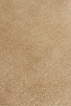 Luma Bej Tek Renk Sade Saf Bambu Doğal Malzeme Halı Minimalist Parlak Modern Lüks Salon Halısı - Bej
