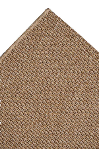 Sisalo Suit Bej Doğal Sisal Jüt Görünümlü Modern Bohem İskandinav Minimal Salon Halısı - Bej