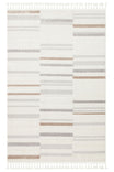 Soft Modern Scandinavian Rug with Ethnic Braid Pattern, Does Not Shed