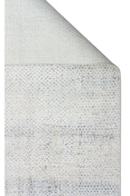 PEARLY Bej Eskitme Desenli Modern Yumuşak Doku Toz Vermez Halı Kaymaz Yıkanabilir Salon Halısı - Mavi