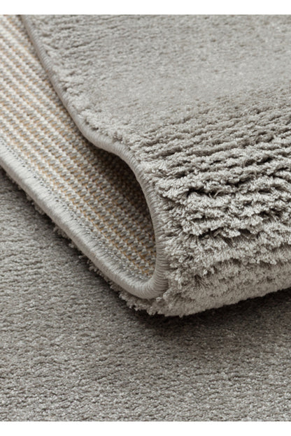 Vera Morfea Asimetrik Gri Halı Hav Toz Vermez Yumuşak Tuşeli Modern Yatak Odası Koridor Salon Halısı - Gri