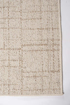 LUKY Sisal Krem Kilim Jüt Doğal Hasır Dokulu Modern Bohem Balkon Salon Mutfak Antre Halısı - Krem