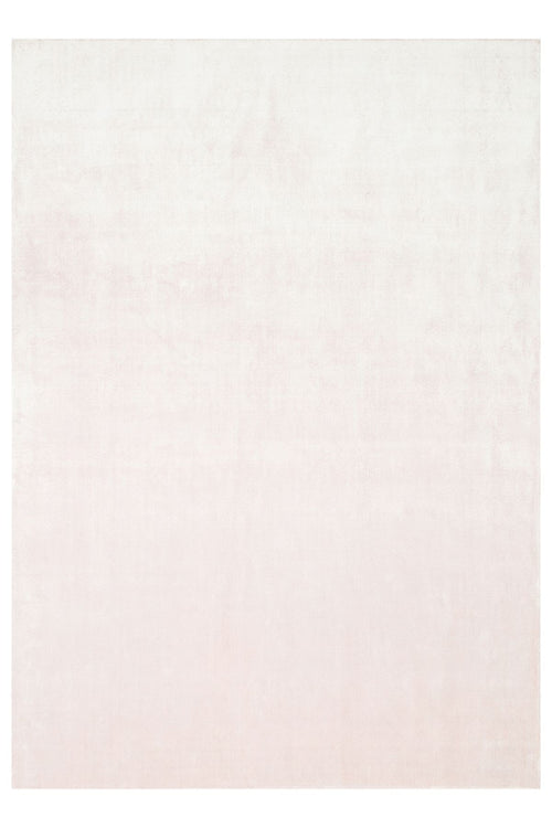 Alure Pembe El Dokuma Saf Bambu Halı Lüks Yumuşak Minimalist Modern Salon ve Oturma Odası Halısı - Powder