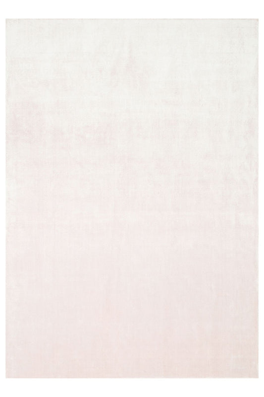 Alure Pembe El Dokuma Saf Bambu Halı Lüks Yumuşak Minimalist Modern Salon ve Oturma Odası Halısı - Powder