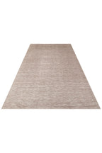 Royal Taş Rengi Düz Modern Parlak Viskon Halı 100% Viskon Yumuşak Salon Halısı - Taş Rengi 01