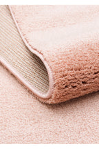 VERA MULTİ MORFEA Pembe Amorf Yumuşak Modern Dekoratif Mikro Polyester Minimal Salon Halısı - Bordo