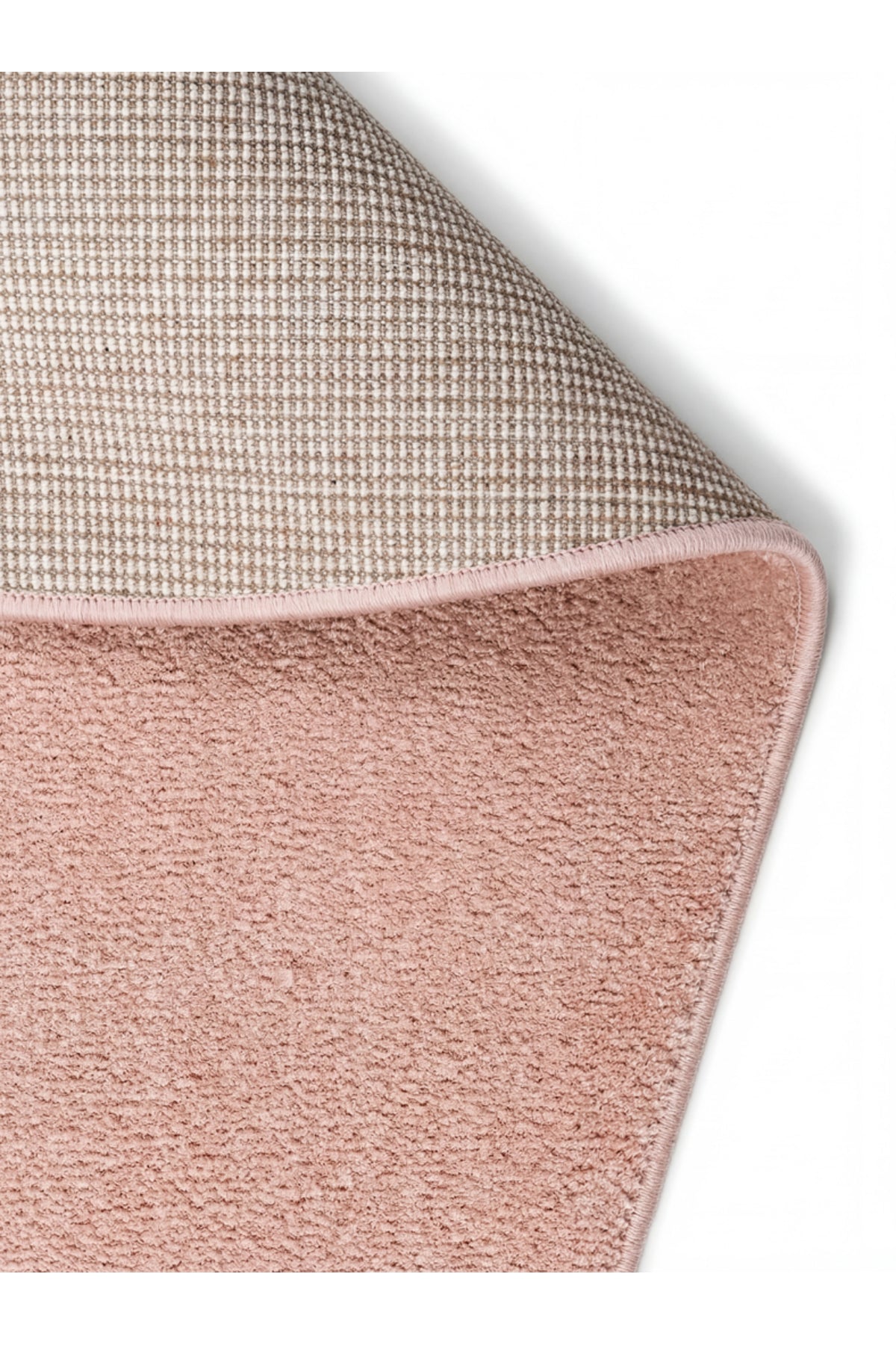 VERA MULTİ MORFEA Pembe Modern Amorf Yumuşak Dekoratif Mikro Polyester Minimal Salon Halısı - Pembe