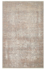 Patina Classic Vintage Embossed Beige Tightly Authentic Woven Soft Textured Modern Decorative Living Room Rug