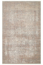 Patina Klasik Vintage Kabartmalı Bej Sık Otantik Dokuma Yumuşak Dokulu Modern Dekoratif Salon Halısı